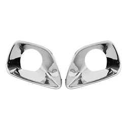 Bumper Fog Light Cover Fog Lamp Cover For Jeep Grand Cherokee 2011-2013 Chrome Fog Lamp Cover