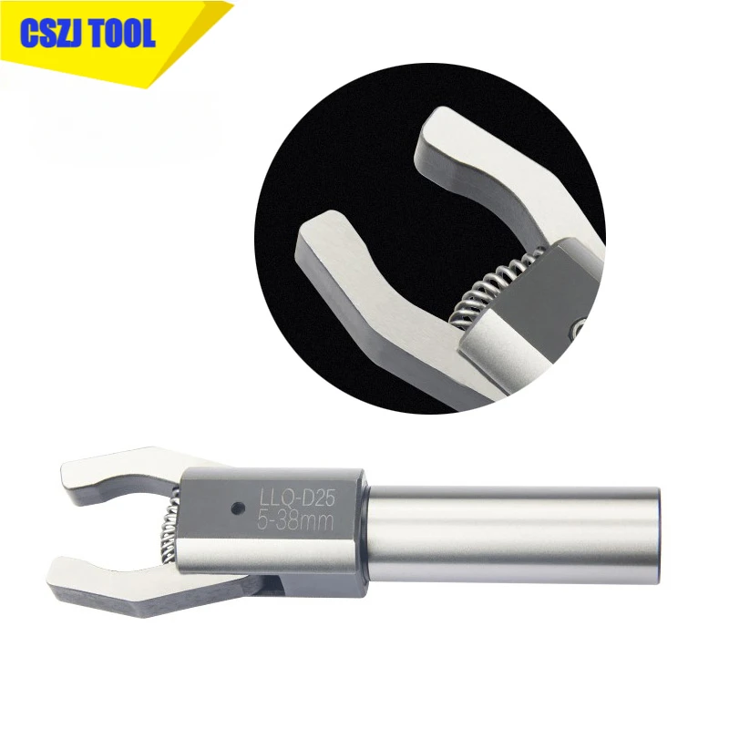 Estrattore per tornio CNC tornio automatico CNC alimentatore/estrattore manico tondo manico quadrato LLQ-W16/25 LLQ-D20/25/32 2-40mm/5-38mm