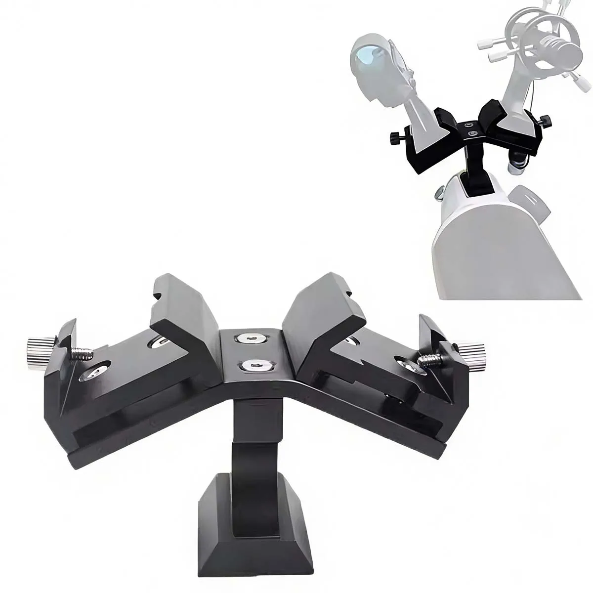 Double headed search mirror base bracket can be connected to search mirror guide mirror pointer astronomical telescope accessori
