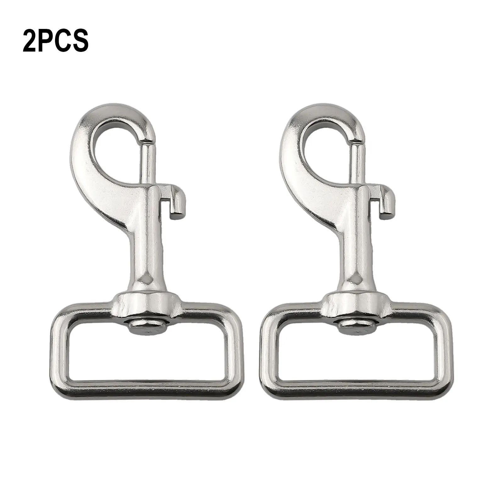 2Pcs Specifications Scuba Diving Stainless Steel Multiple Specifications Pet Leash Rope Knotting Spring Hook Multi Purpose