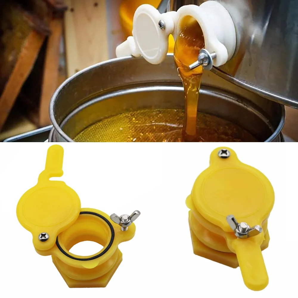 Honey Extractor Valve Honey Gate Valve Honey Separation Tap Beekeeper Beekeeping Apiculture Equipment Honey Gallon Bucket faucet