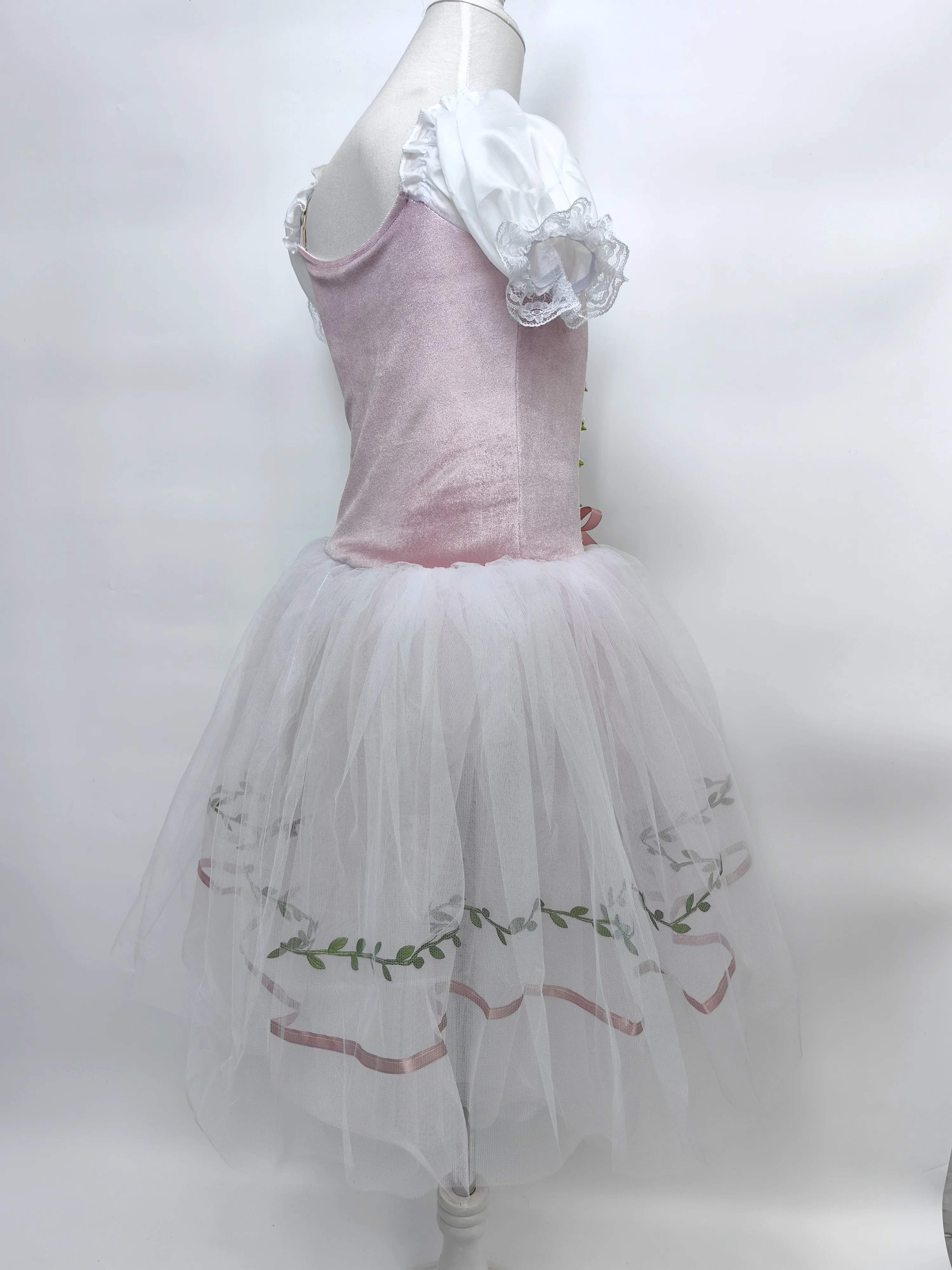 

Kids Women Long Ballet Dress Girls Ballet Skirts Child Giselle Performance Swan Adults Party Wear Dance Costume