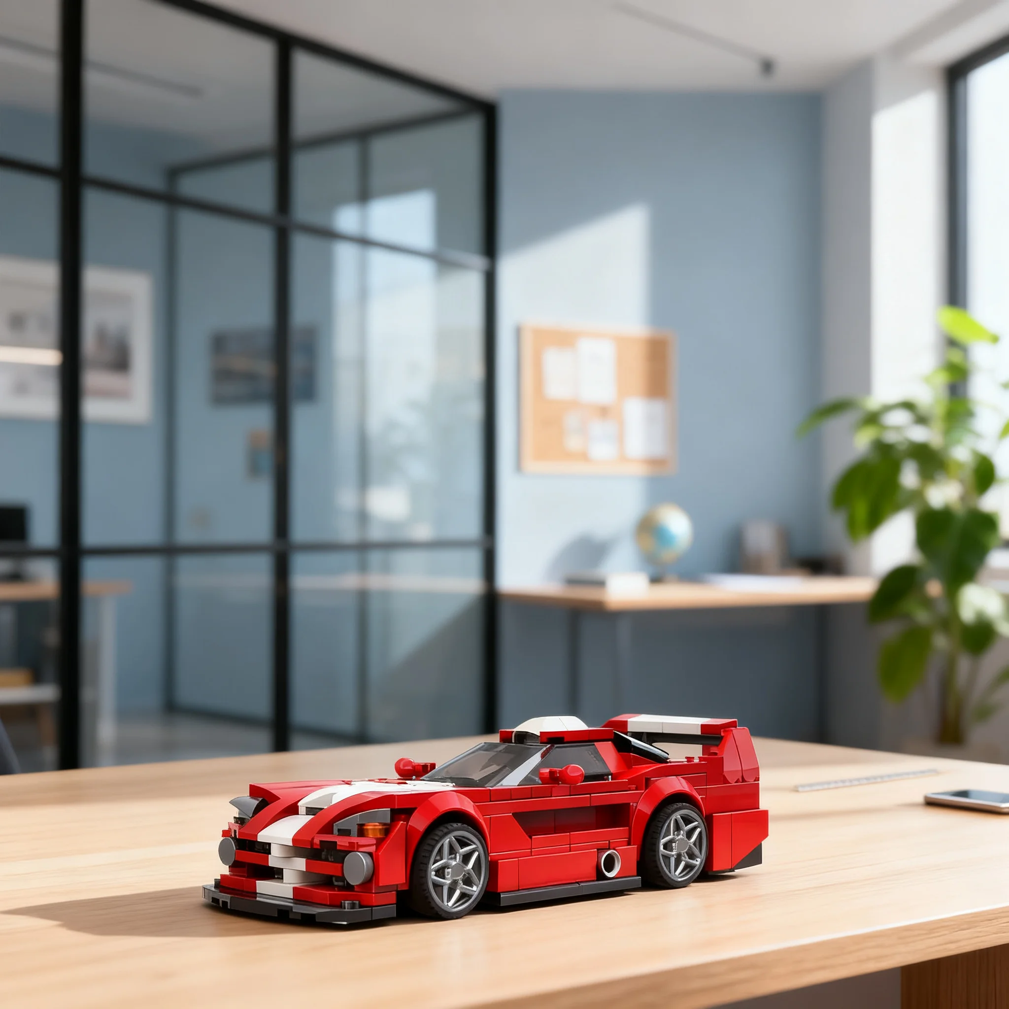 380 pièces MOC Dodge Viper GTS R Concept City Champions, blocs de construction, jouets, cadeaux de Noël, idée créative pour enfants