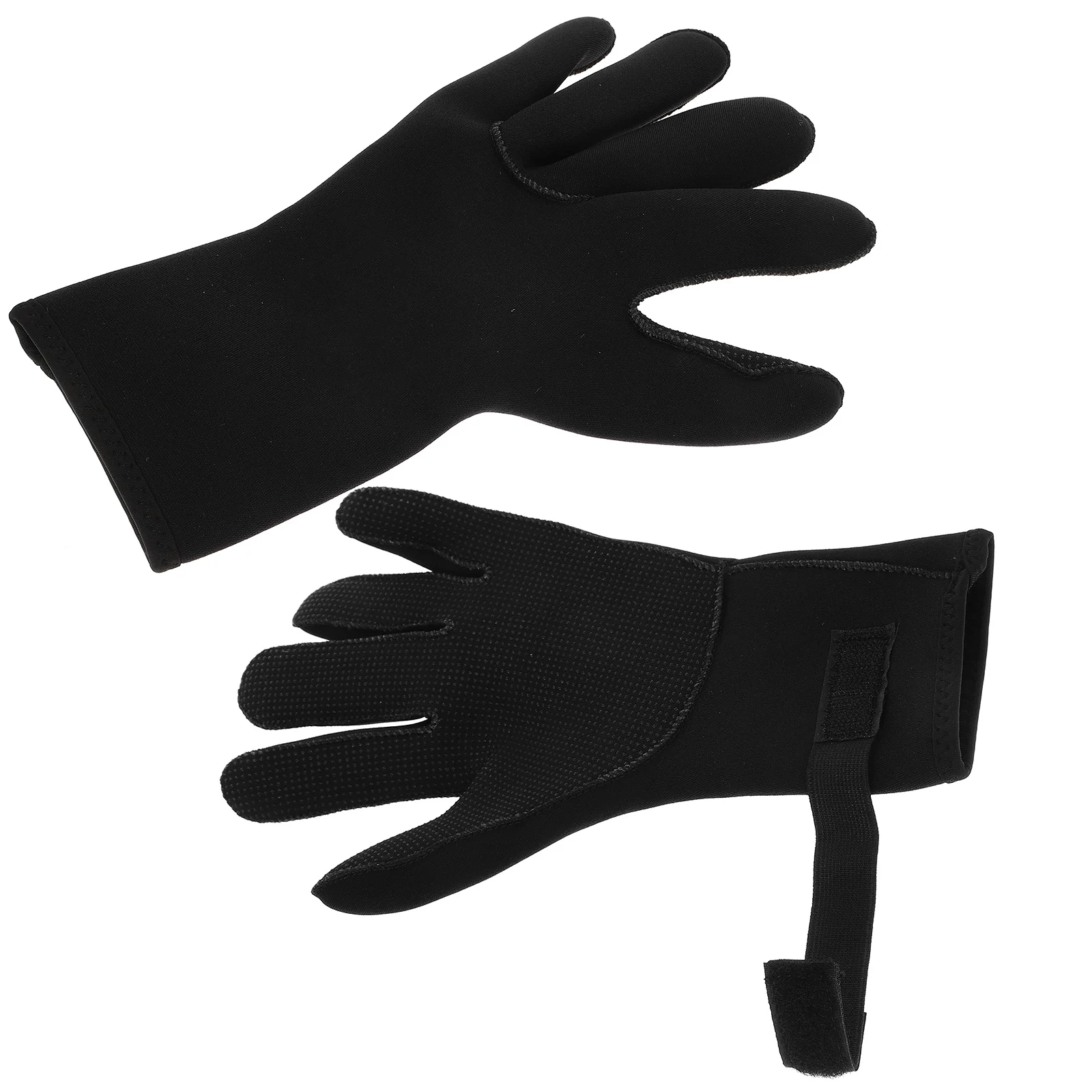 

1Pair Anti-Slip Warm Diving Gloves Black Size S Neoprene Non-Slip Snorkeling Gloves Scuba Diving Fishing Protection