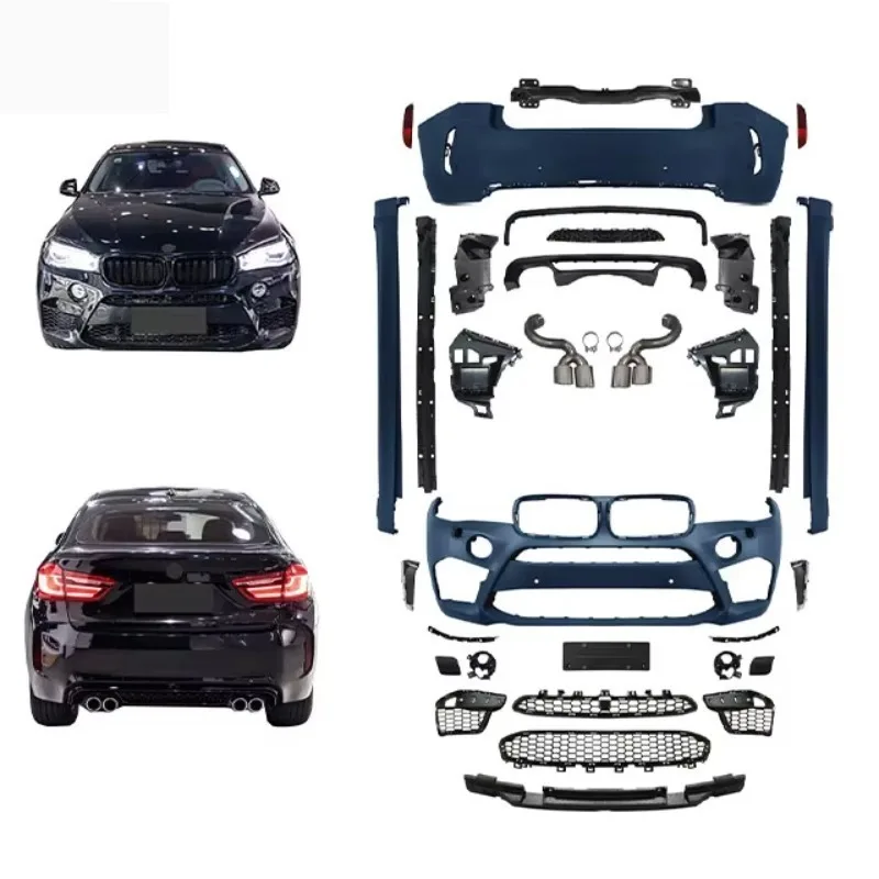 

Manufacturing Source Car Accessories Front Rear Bumper Grille Hood Fender Lamp Body Kit for X6 F16 13-18 to X6M