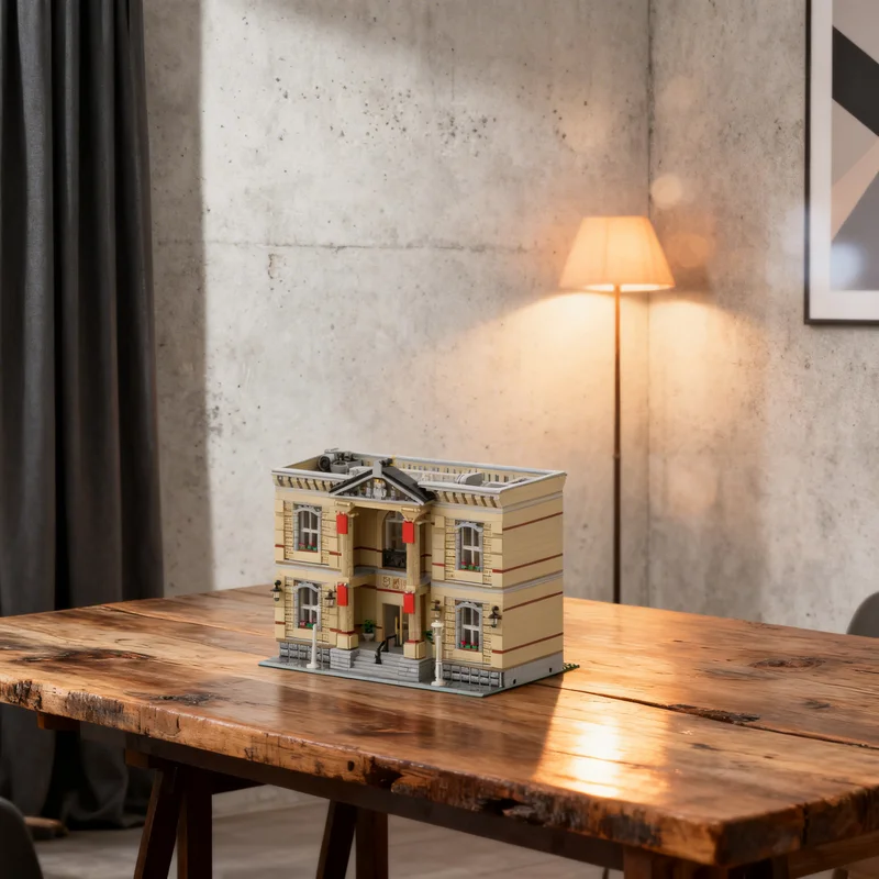 

3964 детали MOC: Отличная модульная модель музея-улицы, строительные блоки, креативный подарок для самостоятельной сборки, декор для демонстрации, премиум-класс, для взрослых и детей