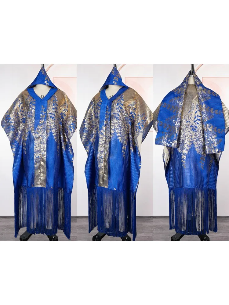 فساتين إفريقية للنساء ملابس أفريقيا التقليدية Dashiki أنقرة ملابس ثوب عبايات رداء مسلم قفطان ماكسي فستان طويل 2025 #4