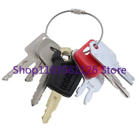 

Набор ключей зажигания для тяжелого оборудования Caterpillar, чехол для JCB, John Deere, Hitachi Hyster, Komatsu, Bobcat