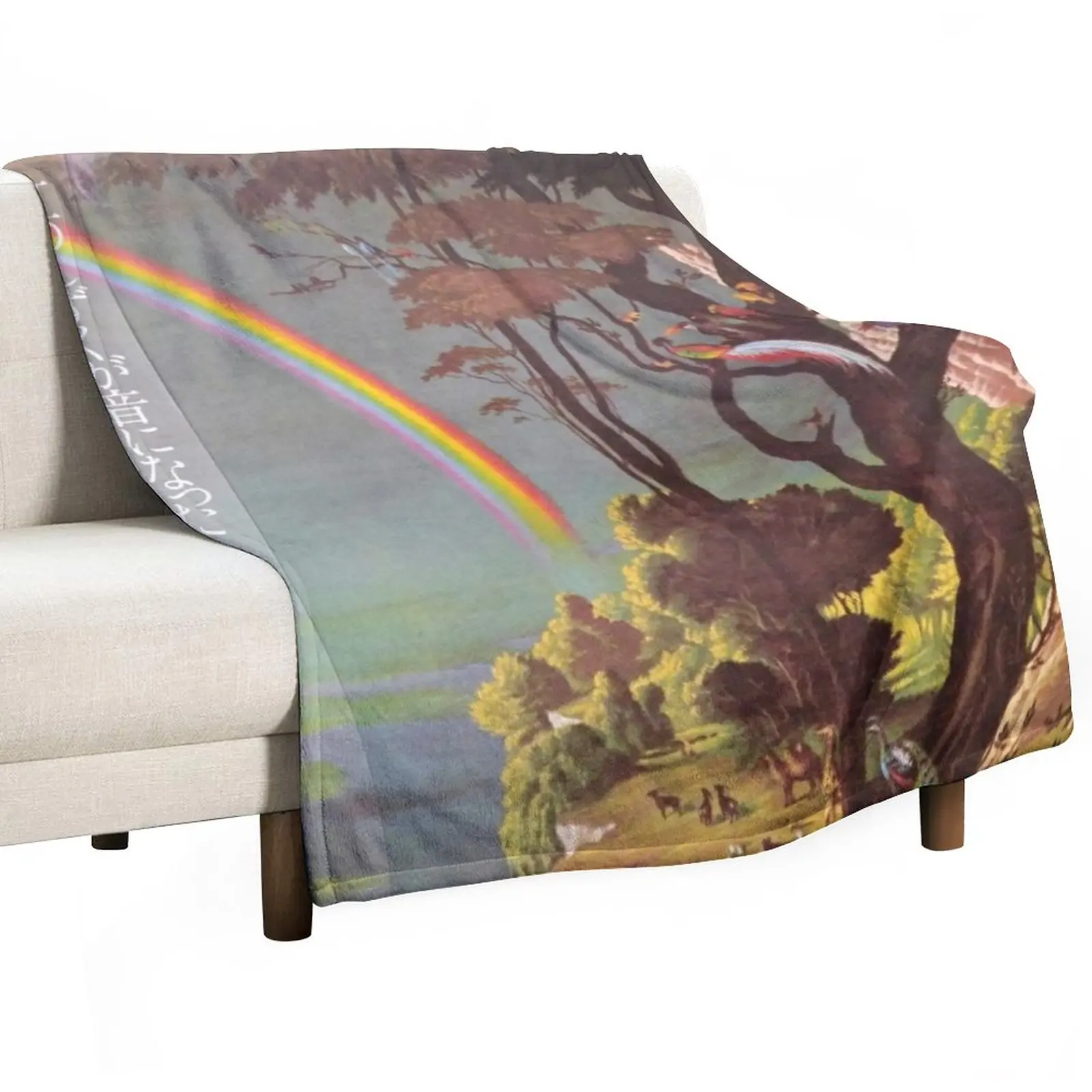 MASAYOSHI TAKANAKA - THE RAINBOW GOBLINS Throw Blanket Luxury Designer Blanket Baby Blanket throw blanket for sofa