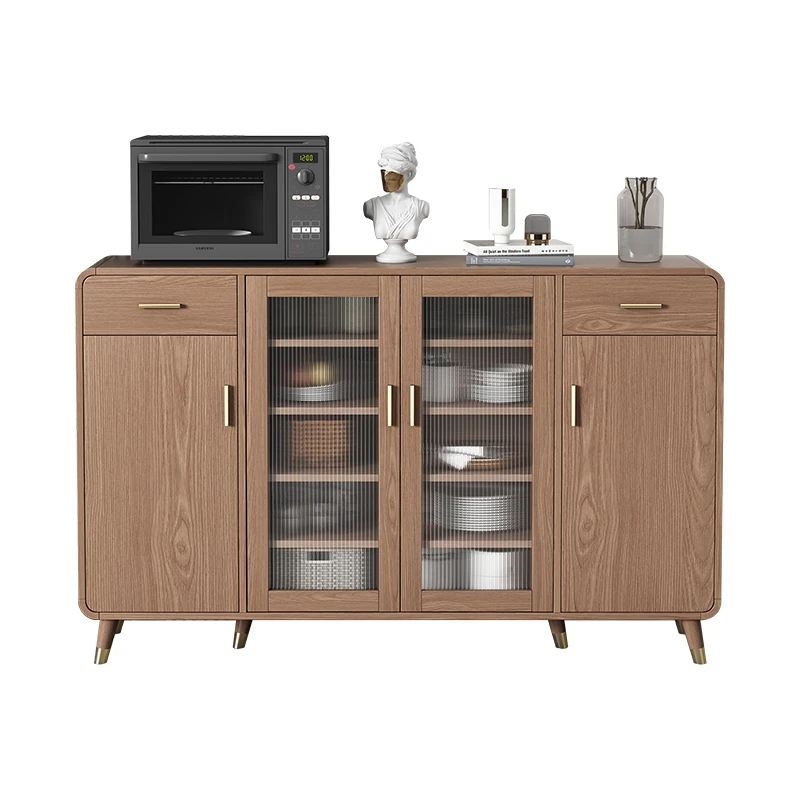 Zl Dining Room Side Cabinet Tea Cabinet Multi-Layer Locker Wall Cupboard