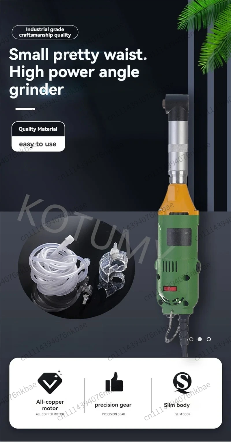 Right Angle Electric Elbow Polishing Machine, Multifunctional Electric Polisher for Seam Cleaning and Surface Polishing