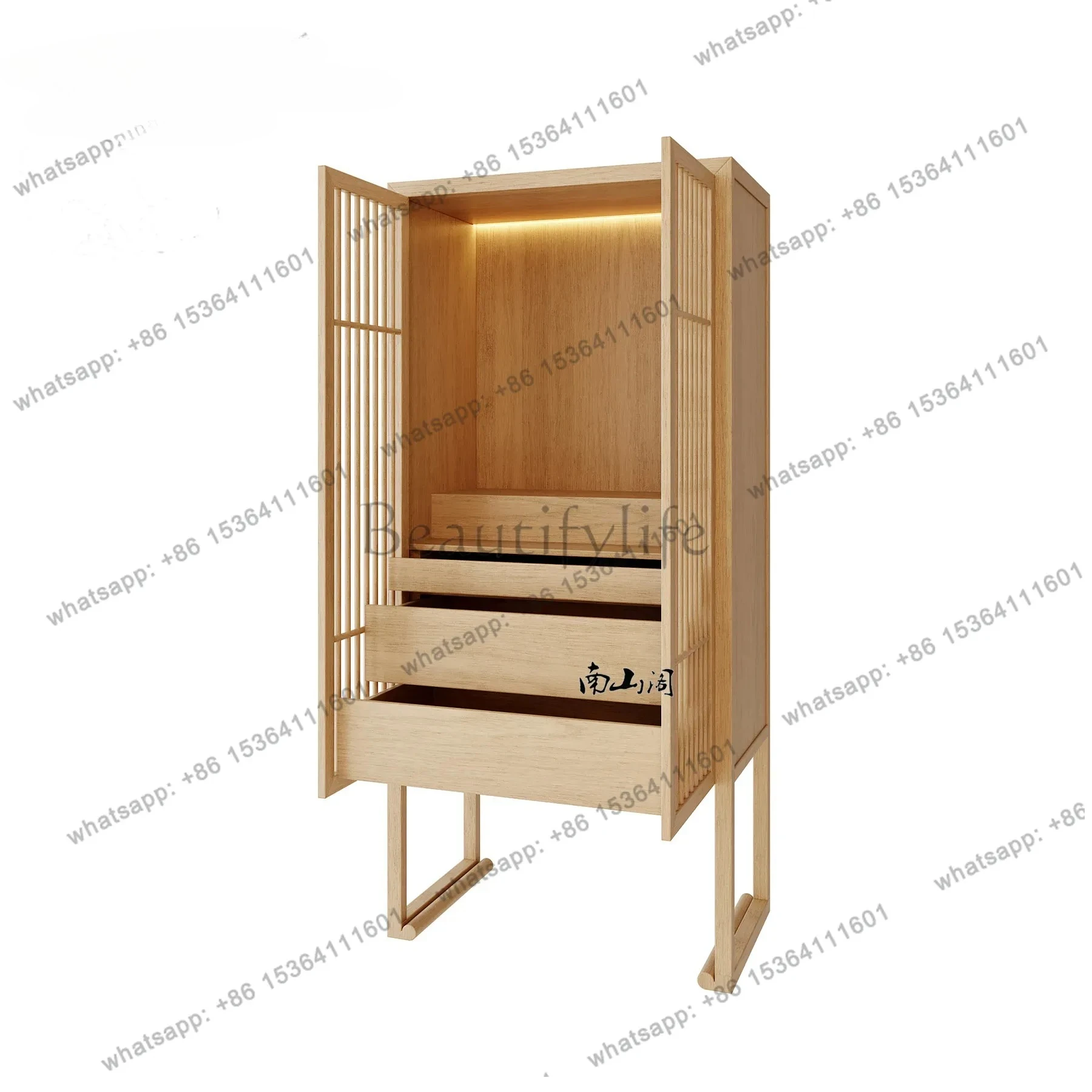 PG   for home standing cabinet god of wealth guanyin bodhisattva offering table incense table buddha cabinet altar