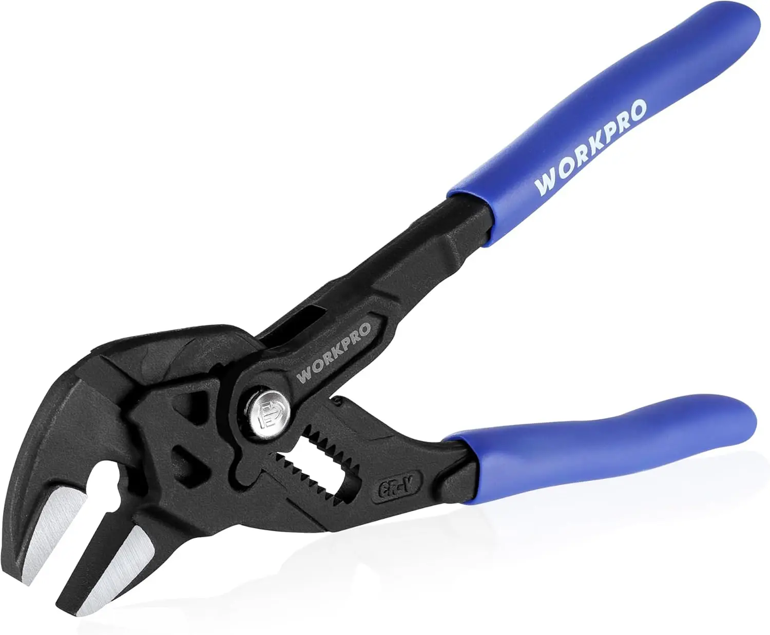 

7-дюймовые регулируемые параллельные плоскогубцы с гладкими губками, ключ из стали CR-V с механизмом фиксации, черная отделка