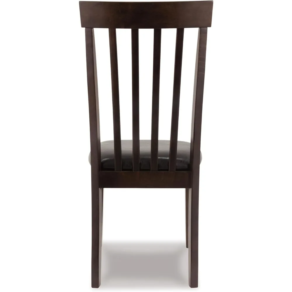 Esszimmerstuhl, 2er-Set, dunkel