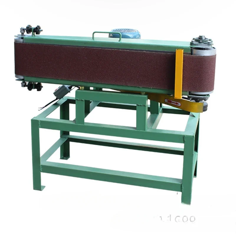 

Woodworking machinery Small sander Simple belt sander Flat sander Vertical and lying 2100 * 180 woodworking board