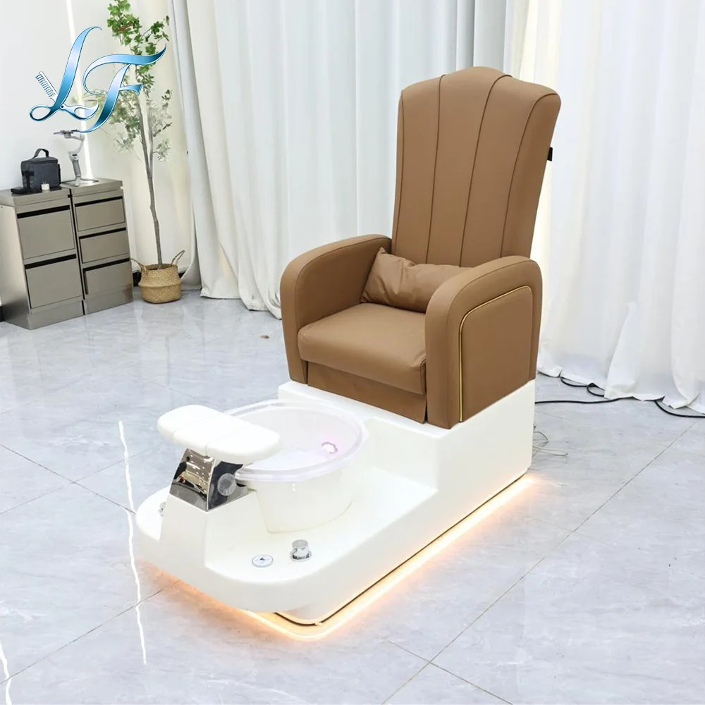 Beauty Salon Furniture Pedicure Stool Massage Pedicure Spa Chairs With Plumbing Professional Equipment For Nail Shop