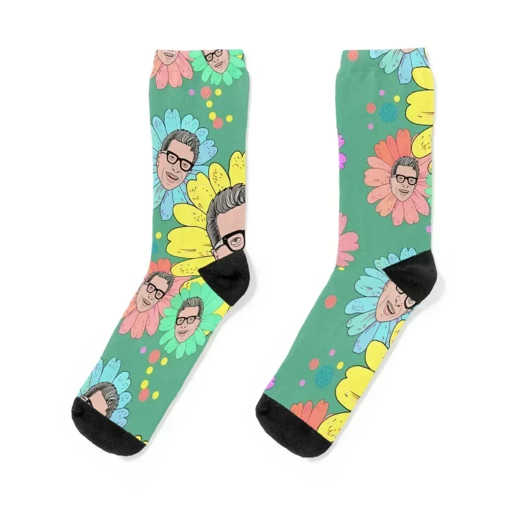 

Gold-Bloomin’ Socks Men's Climbing christmas stocking fashionable Women's Socks Men's