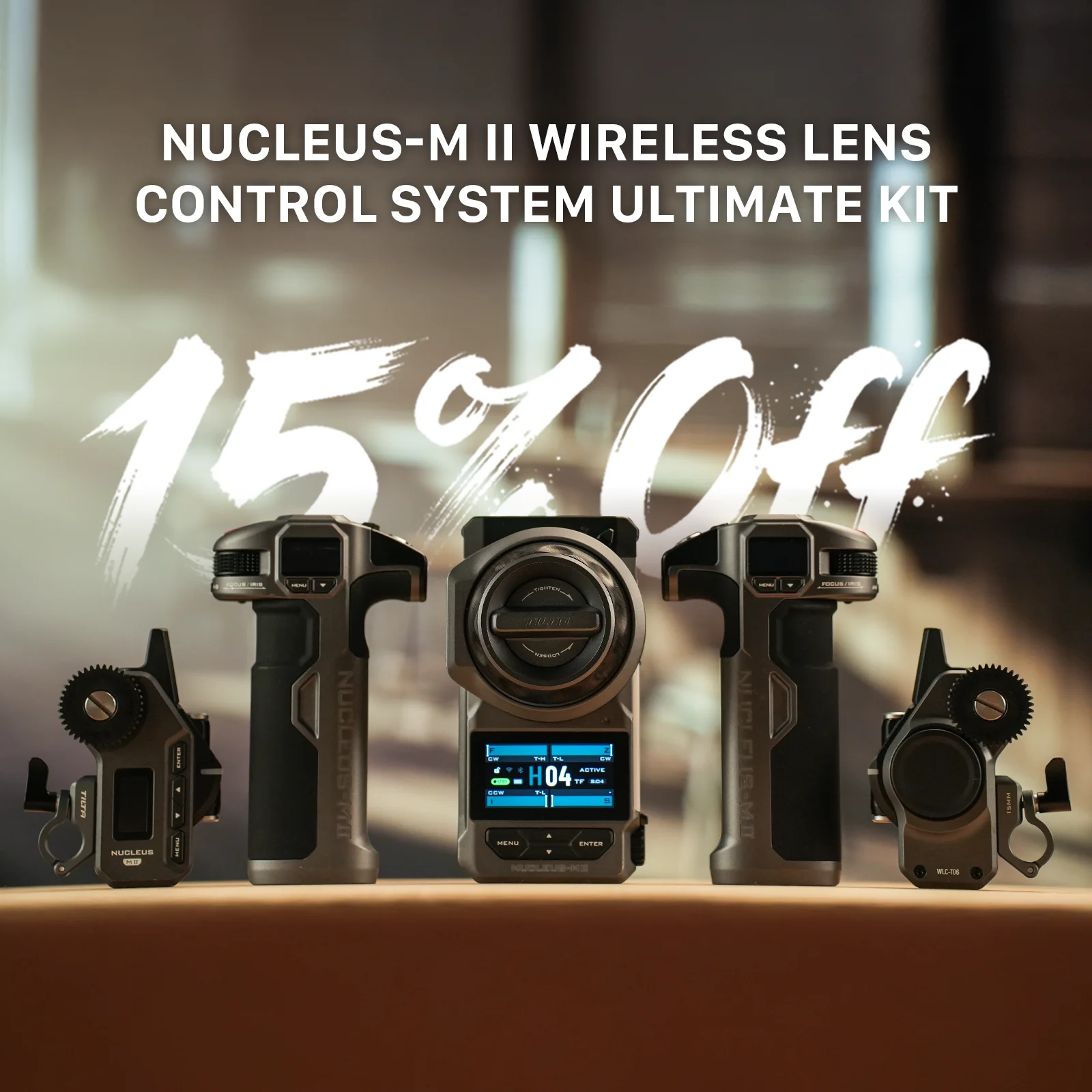 

PROMOTION TILTA Nucleus M II Handle Kit Wireless Follow Focus Lens Control System for Arri RED Komodo Ultimate Kit