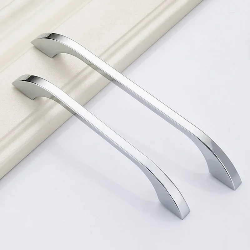 Furniture Handles Kitchen Door Cabinet Straight Handle Large Hole Pull Knobs Furniture Hardware 128/160/192/224/256/320mm