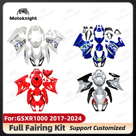 Motorcykel komplett kåpsats passar för GSXR1000 GSX1000R GSXR 1000 K17 2017 - 2025 2021 2022 2023 2024 Karosseri kompletta kåpsatser 6 best sales gsxr 2017 - №4