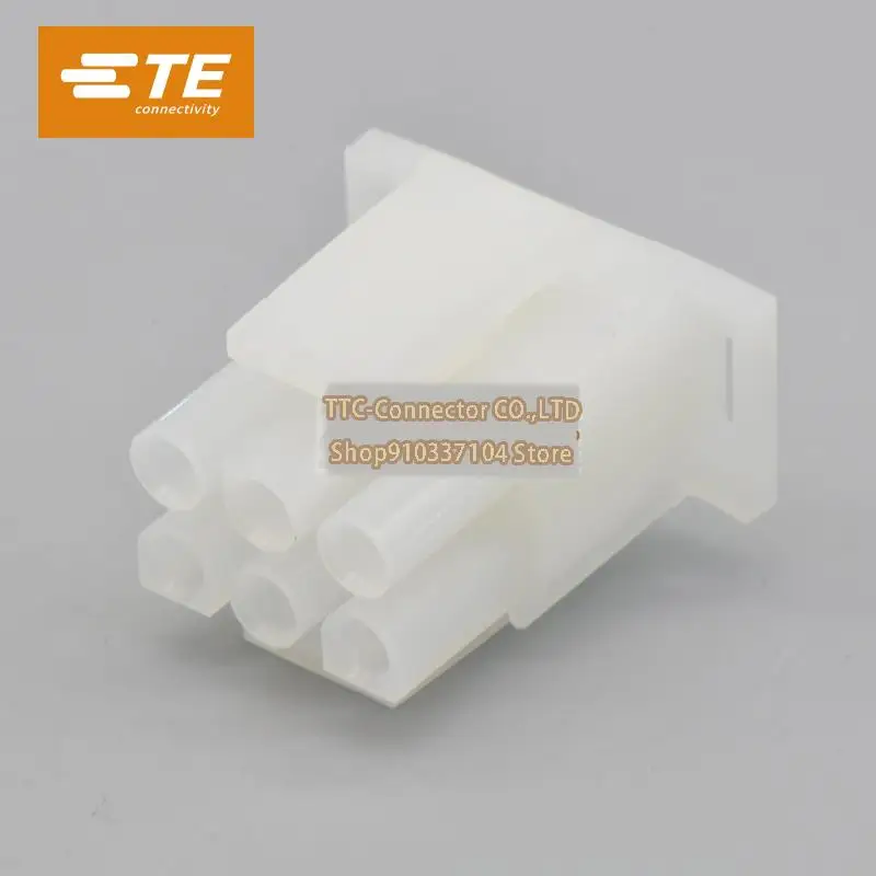 30pcs/lot 1-480704-0 Connector 6P Plastic case 6.35mm  100% New and Original