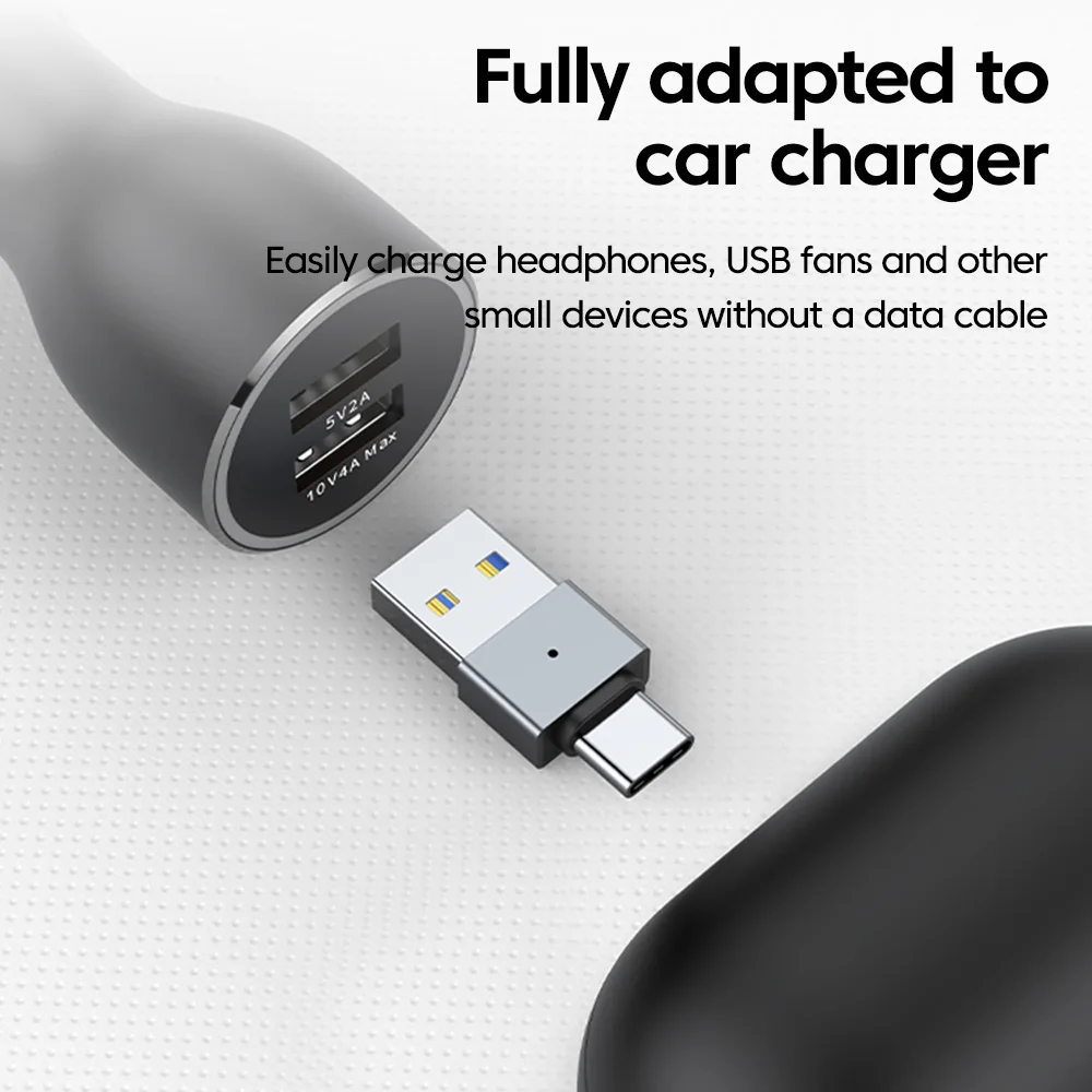 USB3.0 to Type C Adapter Fast Charging USB Male To USB C Male Connector Data Transfer For Iphone 15 16 Samsung Laptop Tablet