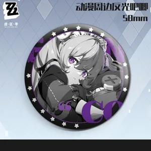 Zenless Zone Zero Laser Badge, Ellen Joe Von, Grace Hoshimi, Miyabi, süße Cartoon -Anime -Pin, Cosplay -Schmuckspiel, Broch, 58mm 6 Hauptverkäufe Tenis Graça - №2
