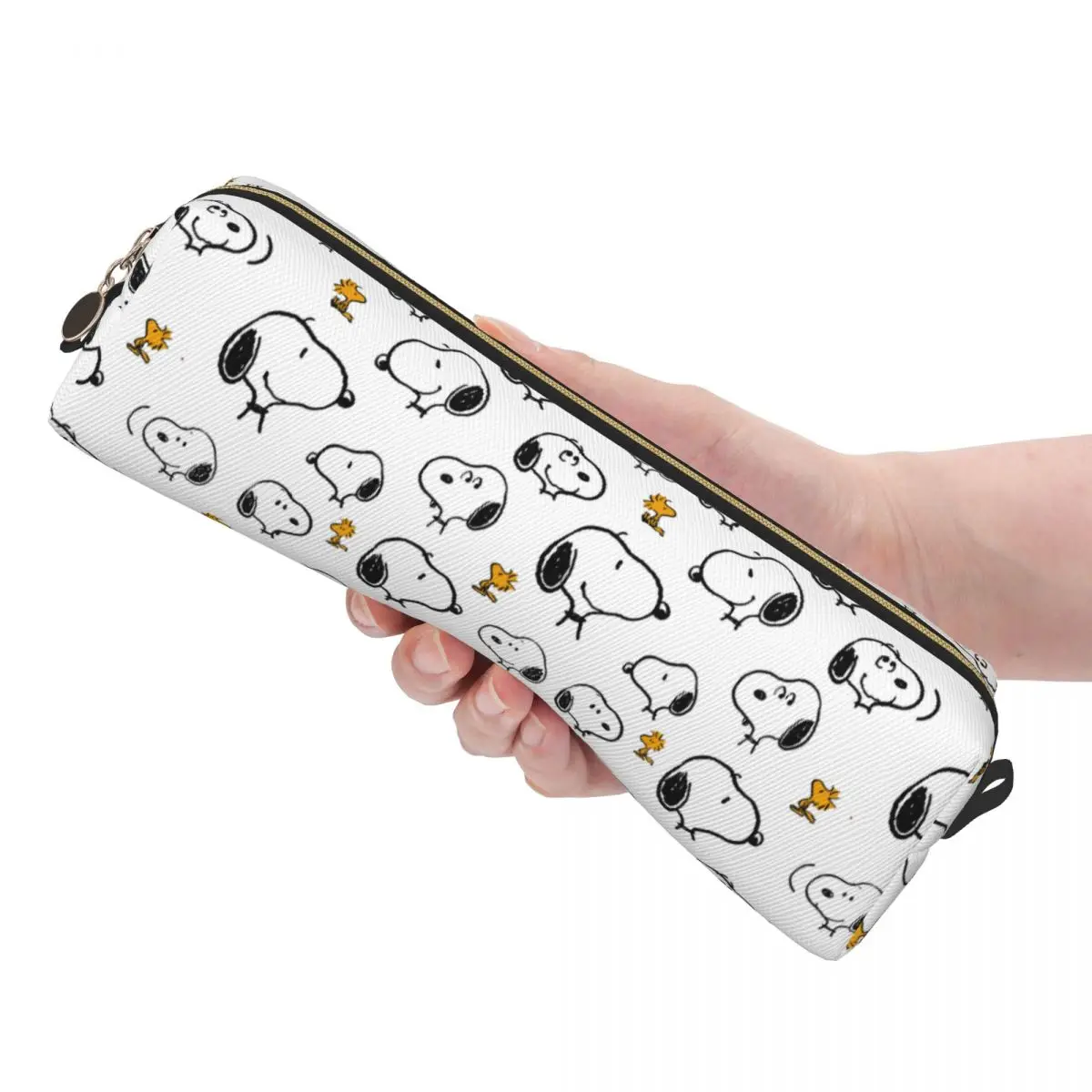 سنوبي وودستوك نمط مقلمة حقيبة أقلام جديدة للأطفال سعة كبيرة الطلاب الهدايا المدرسية قلم رصاص الحقيبة