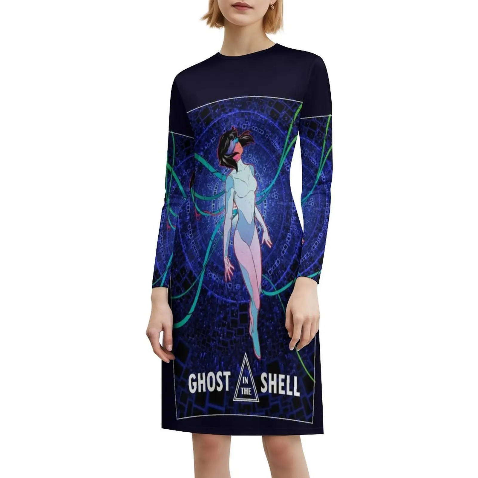 فستان شبح في الصدفة بوهو شيك أنيق موضة شاطئ حفل زفاف ثوب شبح في الصدفة أنيمي مانغا شبح الملابس النسائية #6