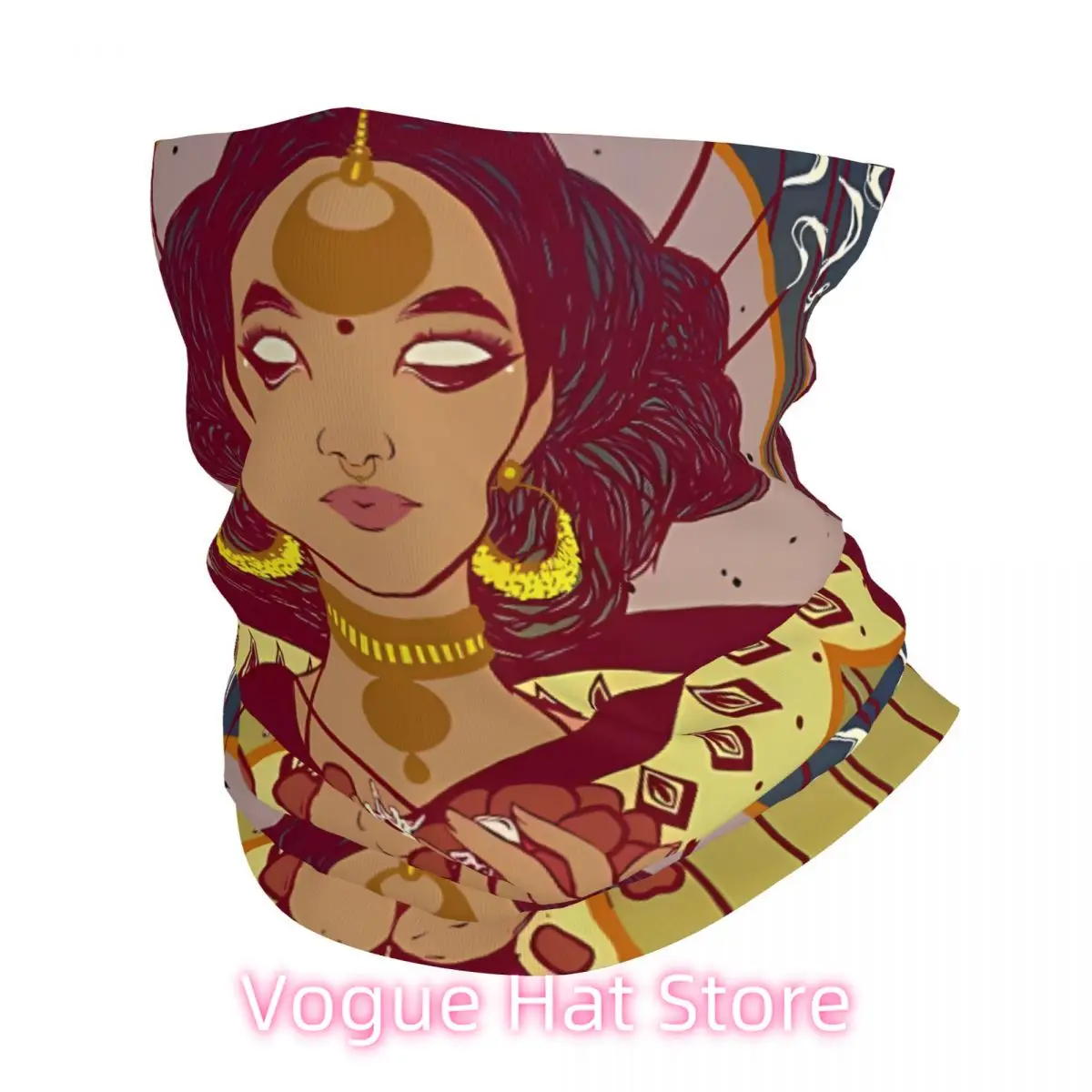 

Шарф Gulab Jam, шейный платок, маска для лица, полиэстер