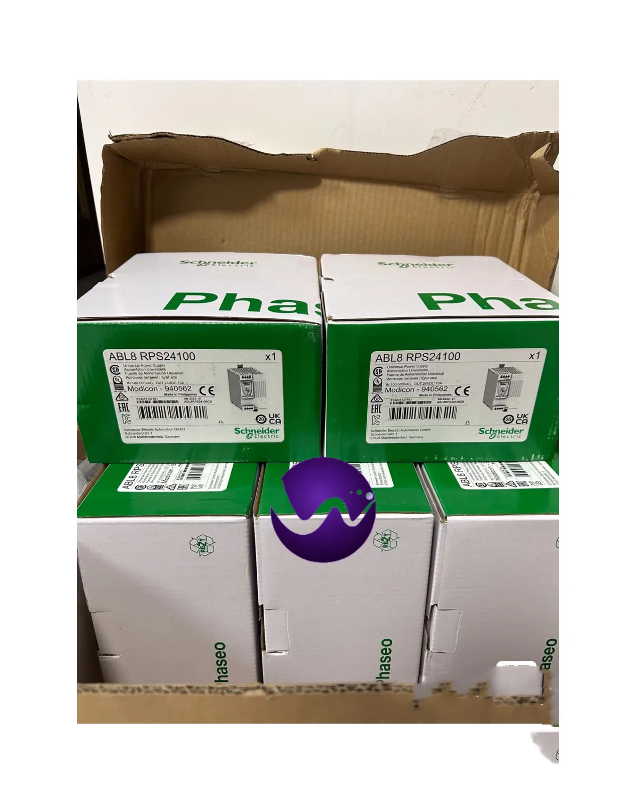 

ABL8RPS24100 100% Новый оригинальный блок питания Schneider бесплатно