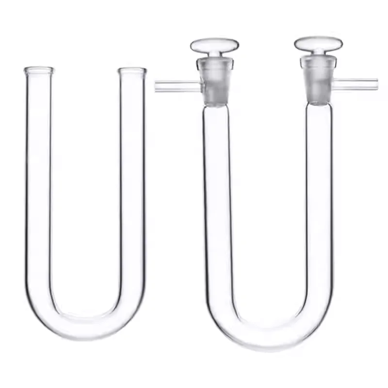 tube-de-sechage-en-forme-de-u-avec-bouchon-tube-de-sechage-tube-en-verre-avec-boule-verre-de-laboratoire