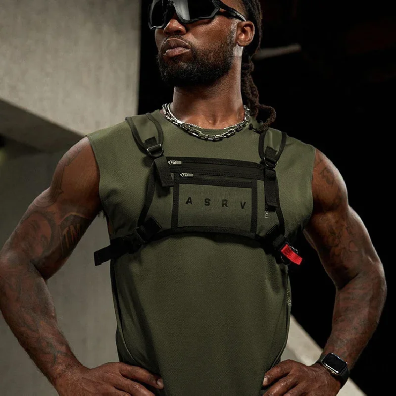 Waterproof Tactical Chest Rig Bag for Men Multi-function Design Vest Backpacks Waist Packs Hip-hop Streetwear Unisex Chest Bags