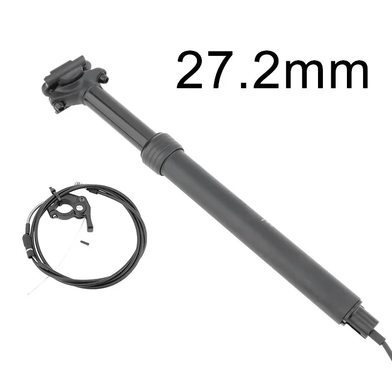 Internal Wire Dropper Seatpost 80mm Stroke 27.2-33.9mm Hydraulic MTB