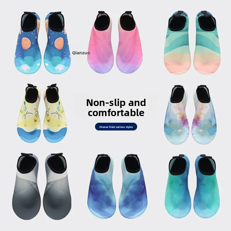 

Non-Slip Beach Shoes Men's Women's Diving Snorkeling Water Crossing Shoes Quick Dry Soft Bottom River Crossing Shoes