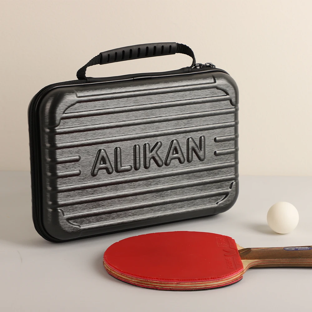 

ALIKAN SPP005-Black 28.5X19.5X7 Table tennis case Ping pong paddle case Table tennis racket bag