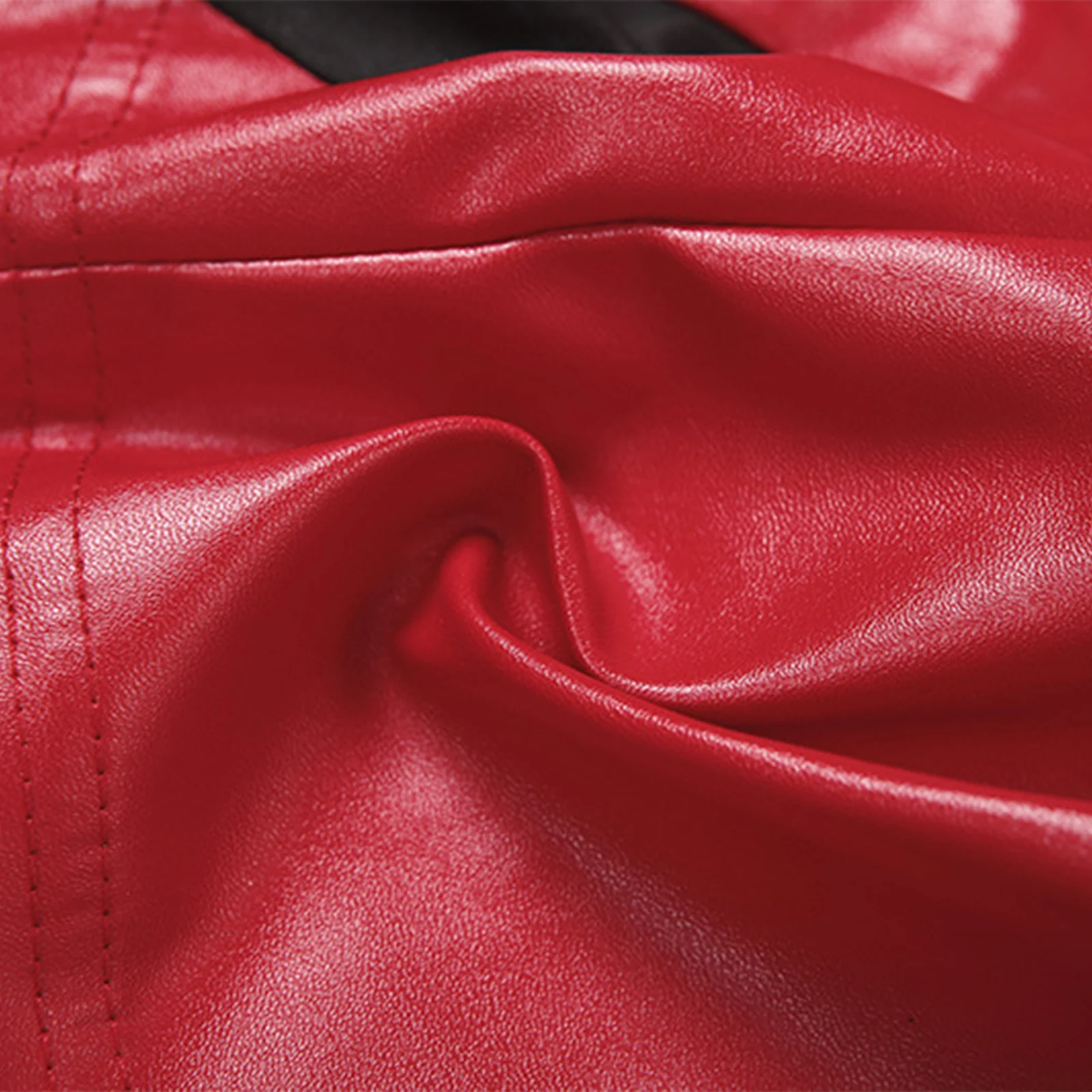 

Womens Stylish PU Bustiers Top Adjustable Halter Low Neckline Backless Front Zipper Corset Y2K Cropped Top Streetwear Clubwear