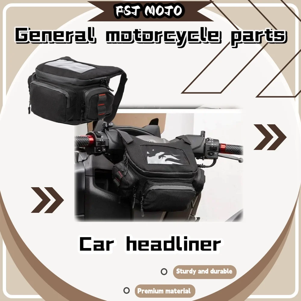 For Scooter Touchable Front Head Bag Transparent Window Convenient Phone Navigation While Riding Parts