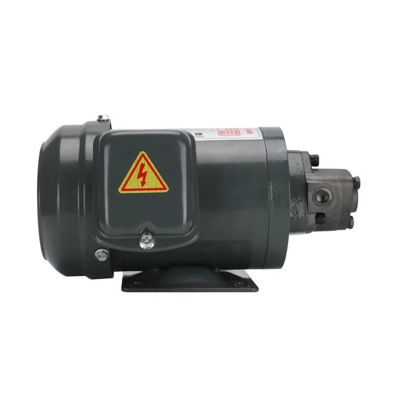 TOP‑12A Trochoid Gear Lubrication Oil Pump 380V Direct‑Drive Motor Small Triangle Pump For Machine Tool