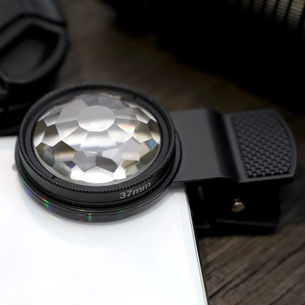 Фильтр для объектива телефона, призма, калейдоскоп 37 мм для смартфона