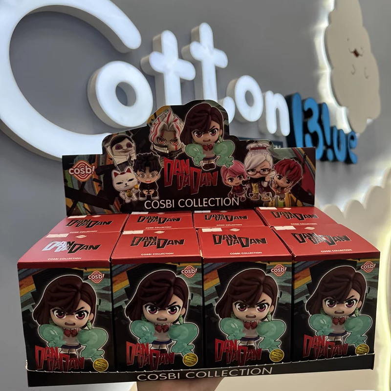 HOT TOYS Dandadan COSBI Blind Box Minifiguren-Set, offiziell lizenziertes Anime-Sammlerstück, Geschenk für Fans, Geburtstag, Neu 2025,