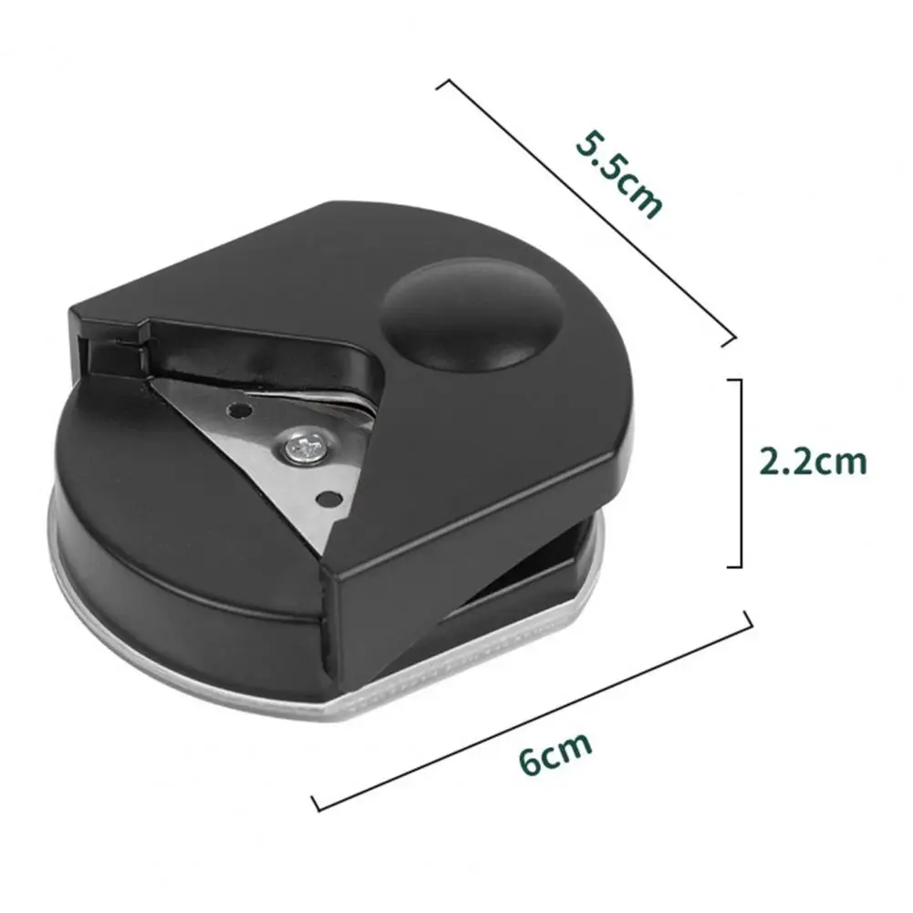 Compact Rounding Cutter with Garbage Box Corner Trimmer Transparent Base Sharp Enough Corner Trimmer  Cut
