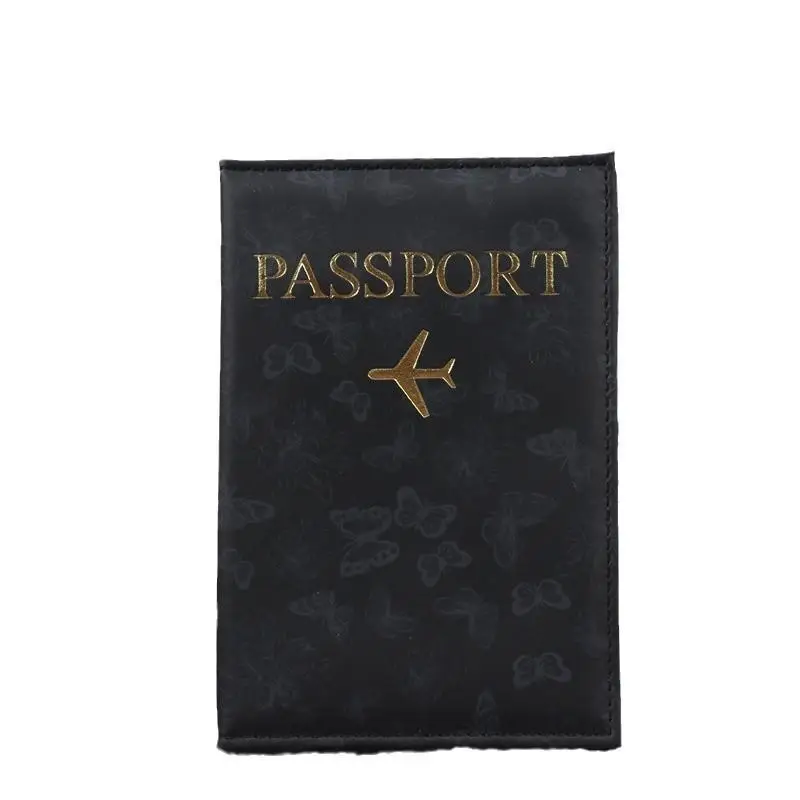 PU Leather Passport Cover For Men & Women Organizer - Protective Card Holder ID Document Covers World  Travel Passport Case view 5