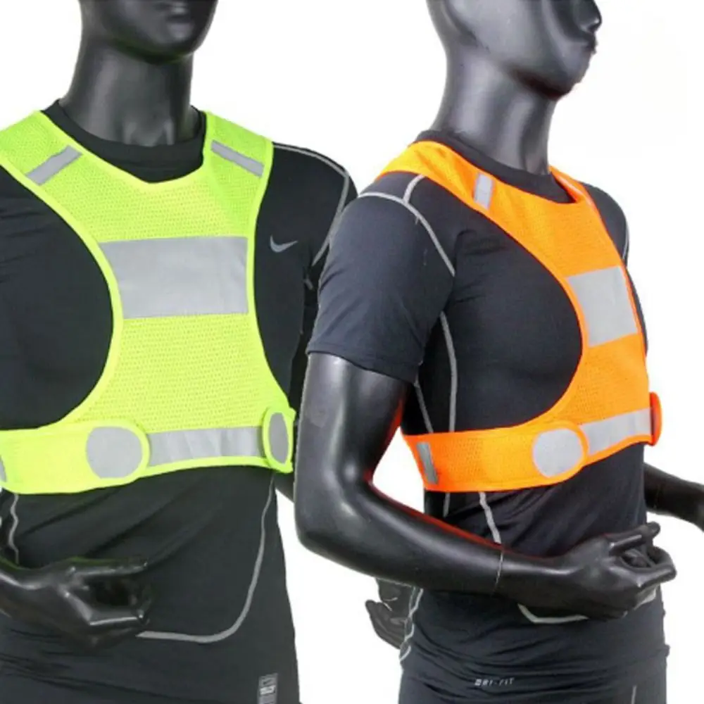 

Outdoor Jacket Reflective Vest High Visibility Security Safety Vest Mesh Working Clothes Traffic Vest Night Running