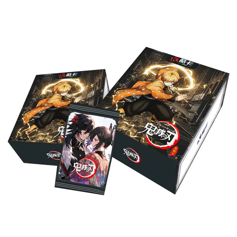 Demon Slayer Cards Infinite Train SSP Card Diamond Rare Card Tanjirou Kamado Nezuko Character Collection Card Kids Toy Xmas Gift