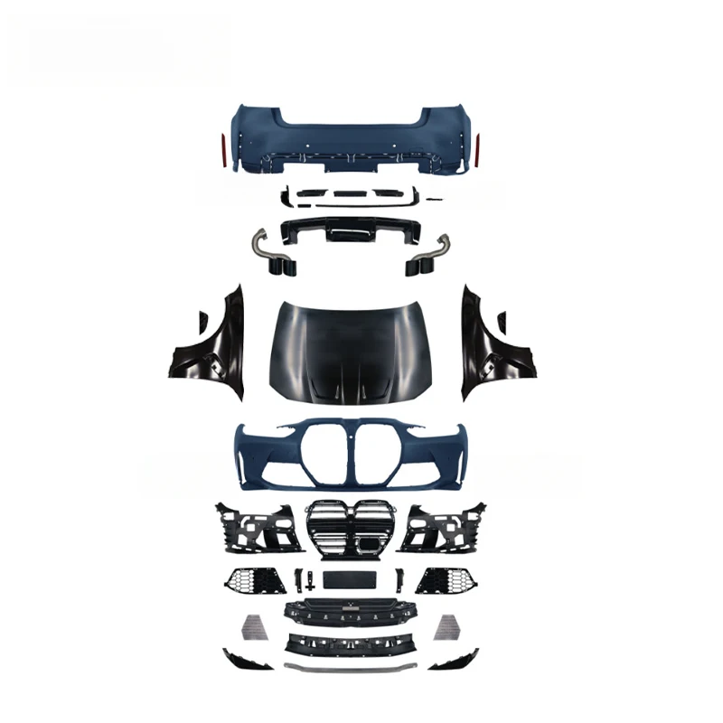 

Premium Car Accessories Narrow Body Kit M3 Style 3 Series G20 G28 Modified To M3 1:1 With Ca High Quality