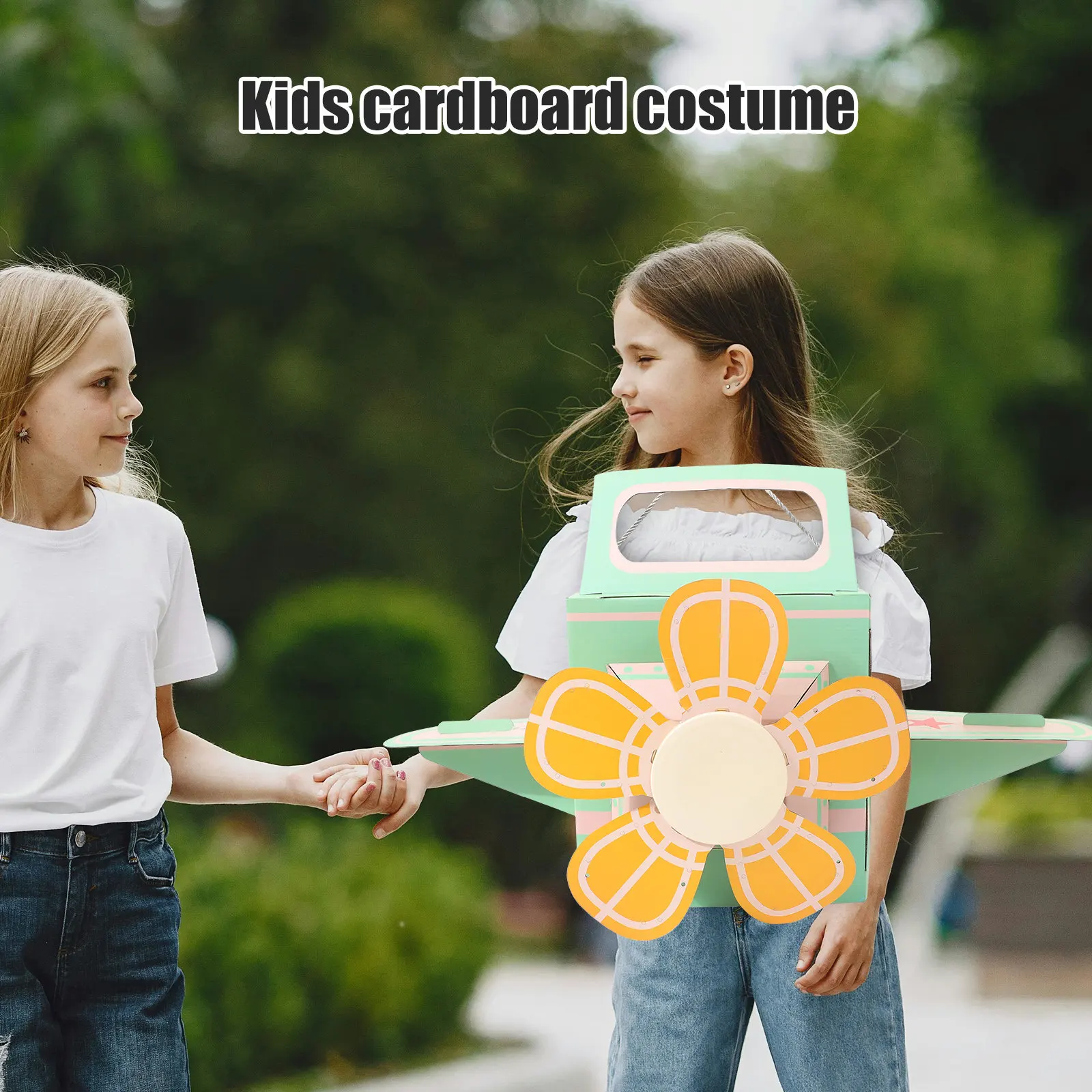 

Набор для сборки самолета из картона для детей: легкий интерактивный конструктор для ролевых игр и веселого досуга малышей