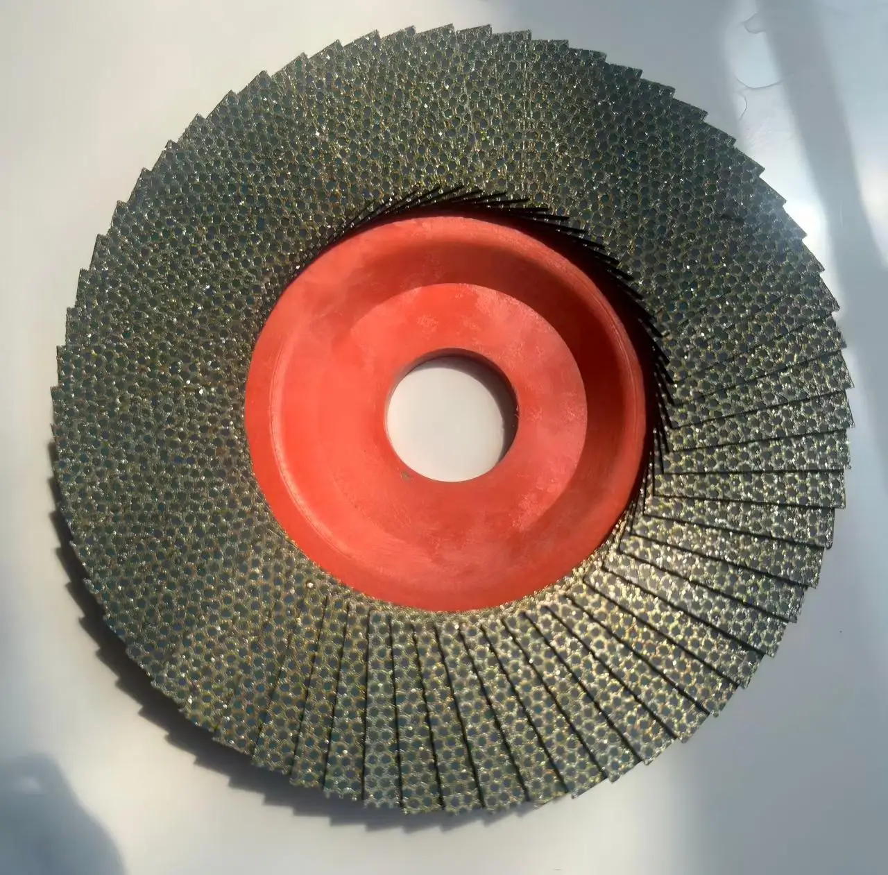 Electroplated Diamond Louver Angle Grinder Hundred Page Wheel Ceramic Glass Stone Diamond Grinding Wheel Polishing And Grinding