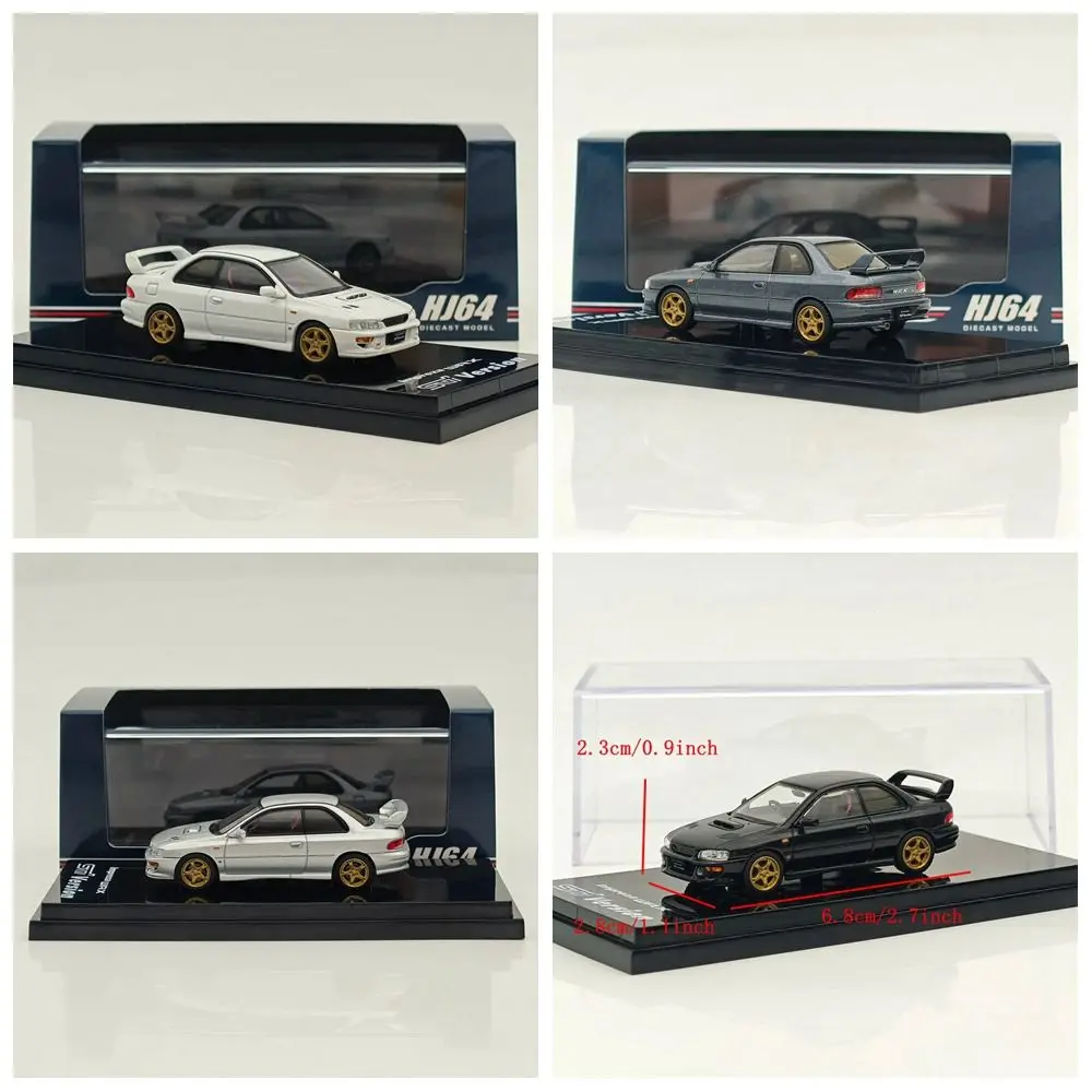 

Hobby Japan 1/64 For Impreza PURE SPORTS COUPE WRX type R STi Version (GC8) V WR Type Front Bumper Diecast Model Car Collection
