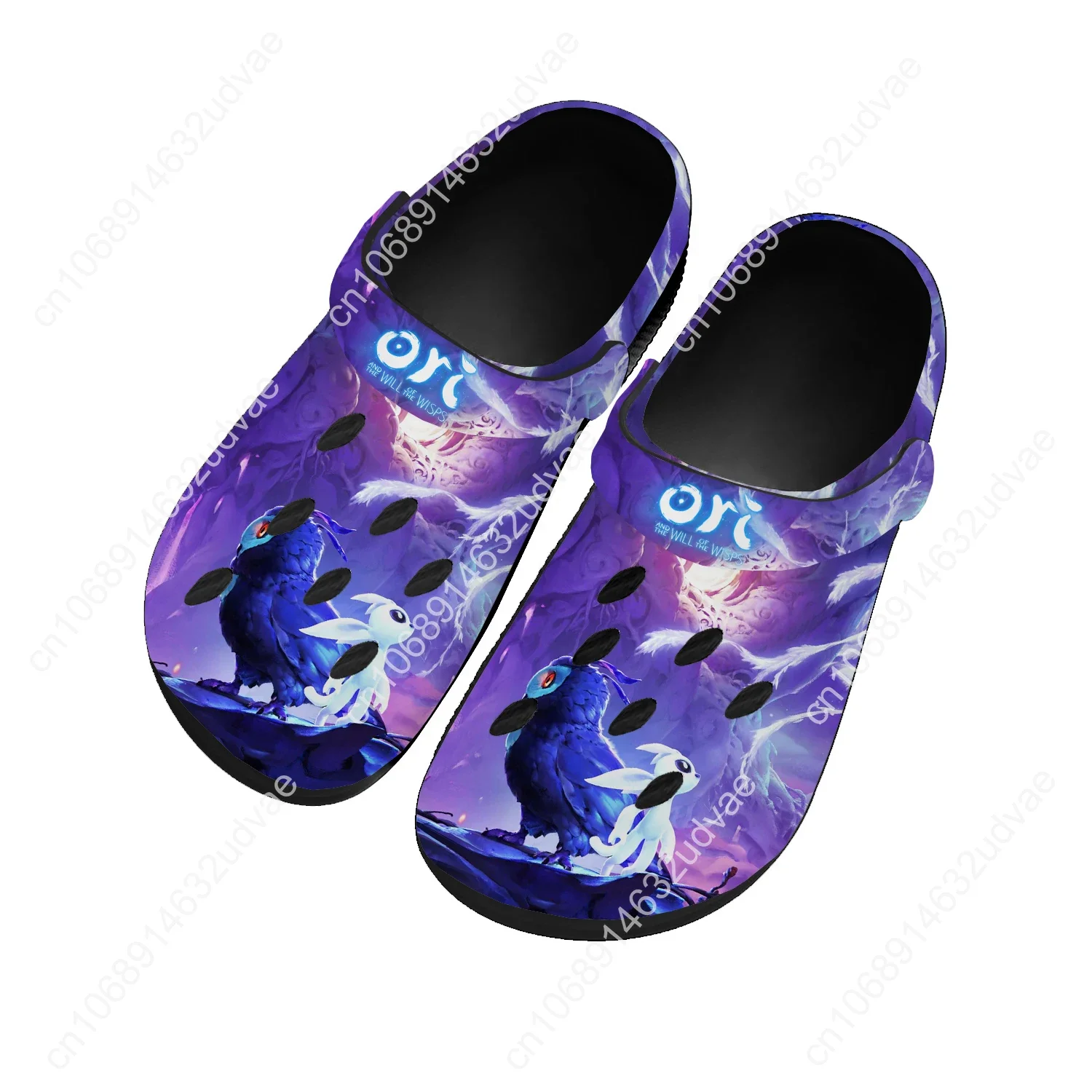 Ori and the Will of the Wisps Water Shoes Mens Womens High Quality Home Garden Clogs Customizd Sandals Breathable Hole Slippers